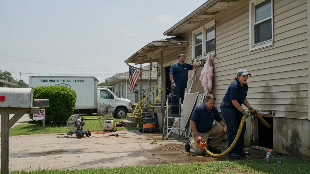 Water Damage Repair in Graymont, IL near me